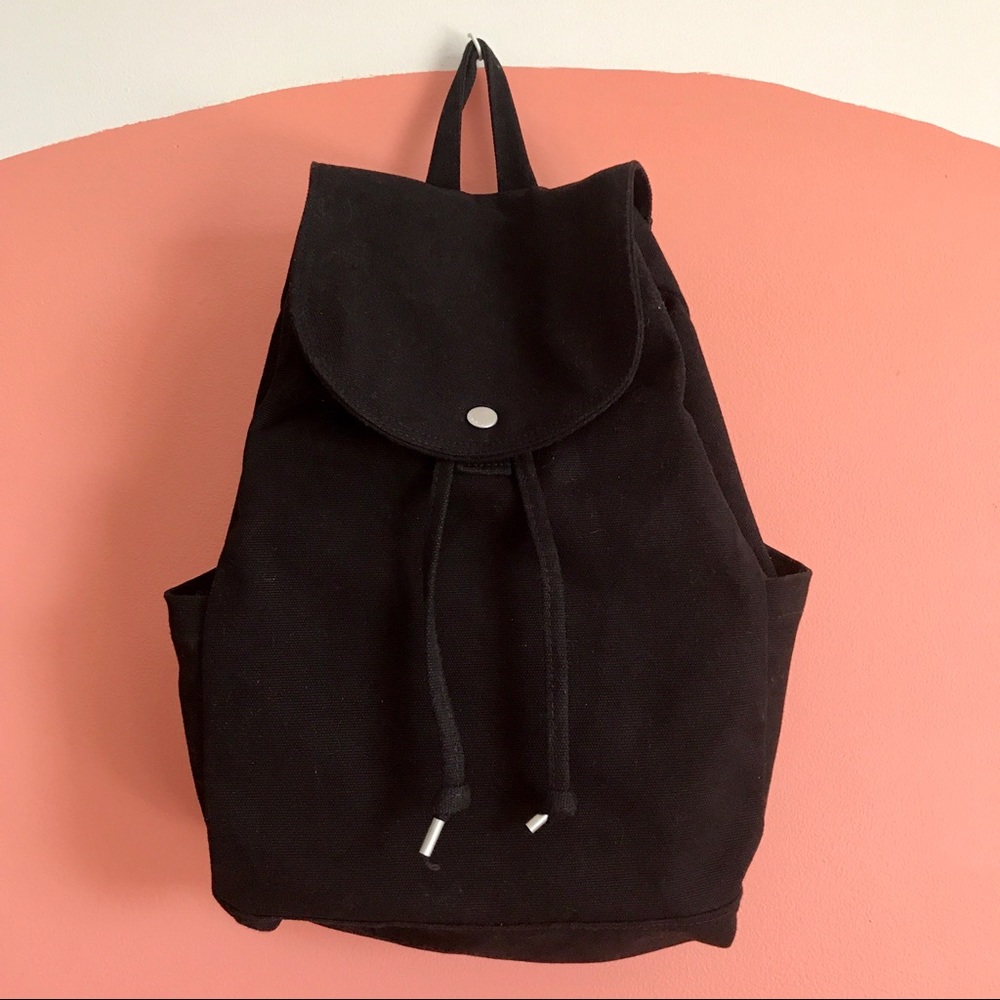 Baggu Cotton Drawstring Backpack